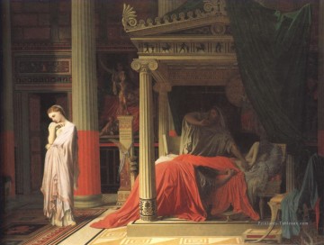  Dominique Tableaux - Antiochus et Stratonice néoclassique Jean Auguste Dominique Ingres